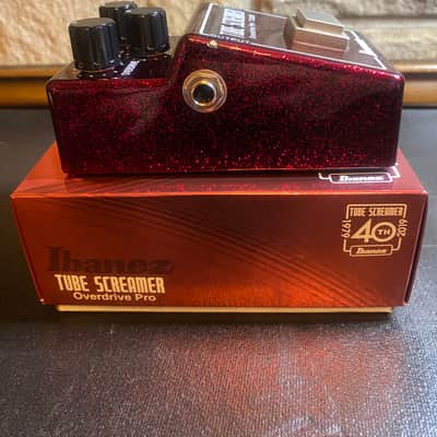 Ibanez TS808 Tube Screamer 40th Anniversary 2019 Ruby Red Sparkle image 4