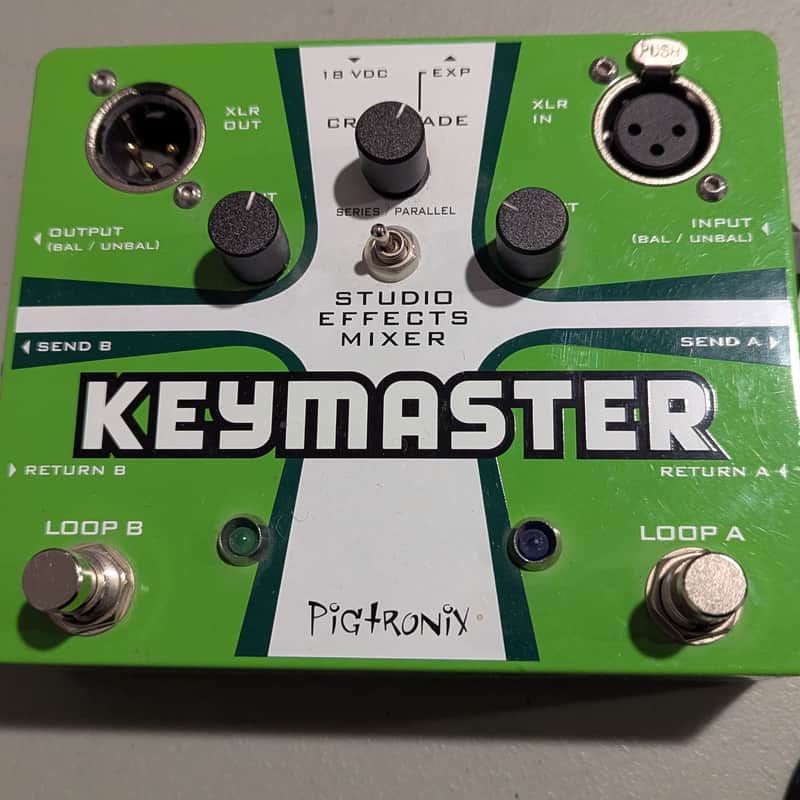 2010s Pigtronix Keymaster Green Graphic