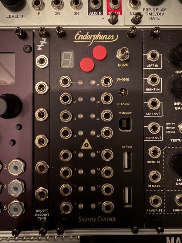 Endorphin.es Shuttle Control Eurorack Synth Module 2017 - Present - Black image 1