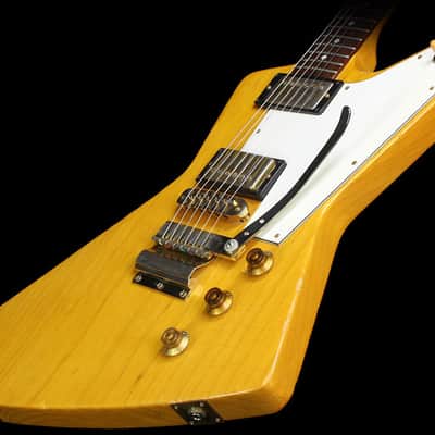 Used 2003 Gibson Custom Shop Allen Collins Explorer Murphy Aged Electric Guitar Natural image 1