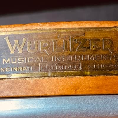 Wurlitzer Vintage Single Tension Thumb Rod Snare Drum Circa 1912  - Maple image 5