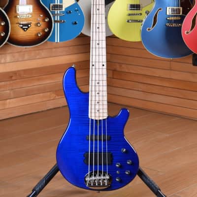 Lakland Skyline 55-02 Deluxe Transparent Blue image 1