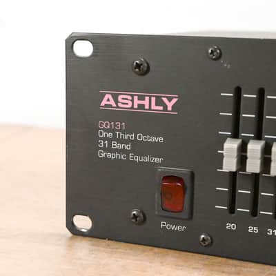 Ashly GQ131 One Third Octave 31-Band Graphic Equalizer CG015DU image 5