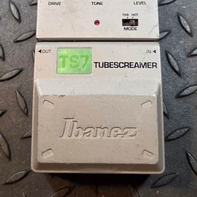 Ibanez TS7 Tube Screamer Overdrive Tone Lok Series TS-7 Boost Hot Mode image 2