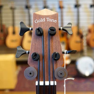 Gold Tone M-Bass 23" Scale Acoustic-Electric MicroBass w/Padded Gig Bag image 7