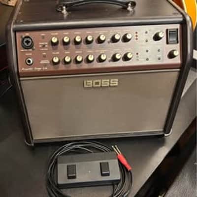 Boss ACS-LIVE Acoustic Singer Live 60w 1x6.5" Guitar Combo 2017 - Present - Brown image 3