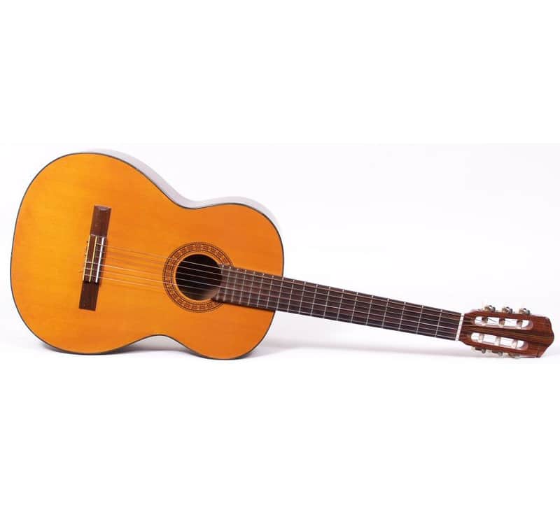 Vintage Epiphone Ec 20 Ec20 Nylon String Classical Guitar W/ Case Mij Japan image 1