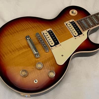 2015 Gibson Les Paul Classic - Fireburst - AA Flame Maple Top - Free Pro Setup image 1