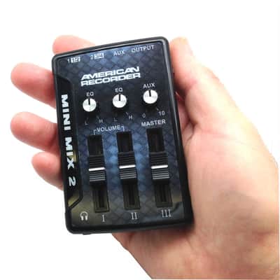 AMERICAN RECORDER Audio Mixer with USB Interface + Bluetooth Wireless Adapter image 3
