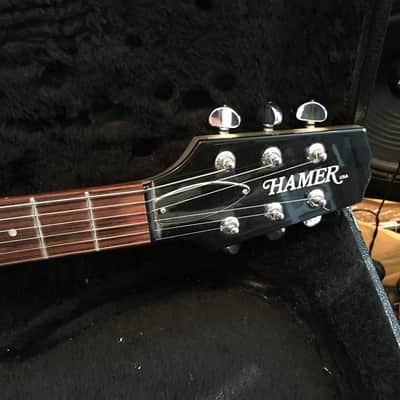Hamer usa artist vanguard 1999 Silver Sparkle image 5