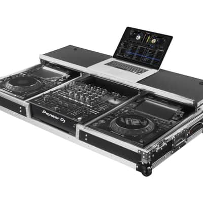 Odyssey FZGSDJMA9CDJW Pioneer DJM-A9/CDJ-3000 Glide Flight Coffin Case +Wheels image 1