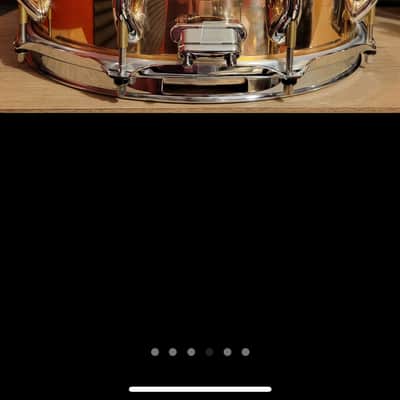 Pearl STA1465PB SensiTone 14x6.5" Premium Beaded Phosphor Bronze Snare Drum 2014 - 2020 - Bronze image 4