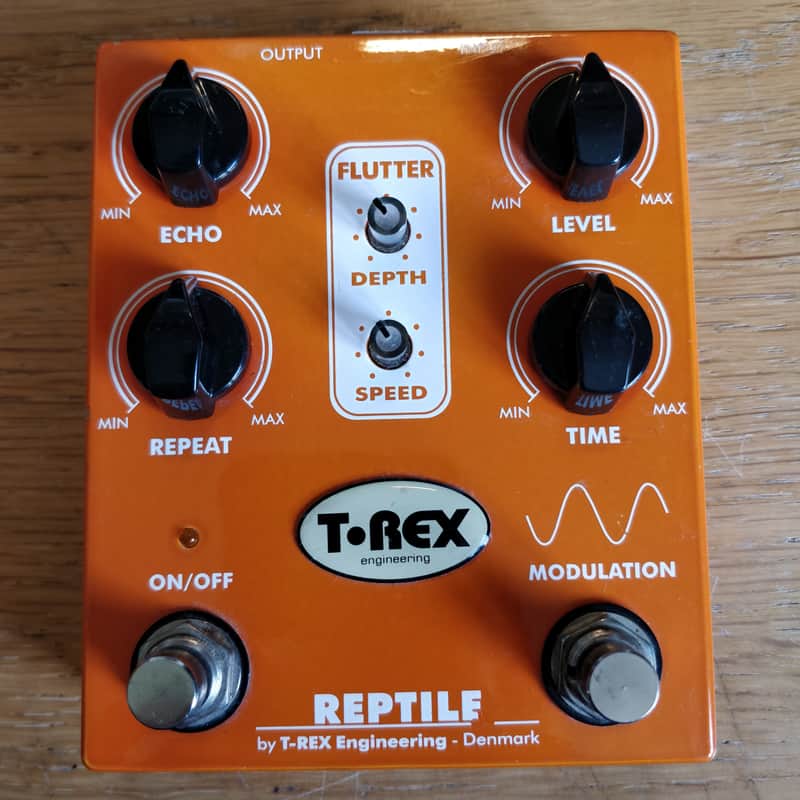 2000s T-Rex Reptile Delay Orange