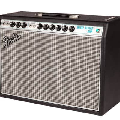 Fender '68 Deluxe Reissue 1x12" 22W Combo Guitar Amp in Black image 3