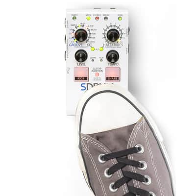 Digitech SDRUM Strummable Drum Pedal + DigiTech FS3X Footswitch & 2 Patch Cables image 10