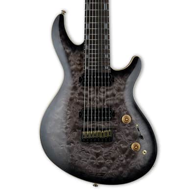 ESP JR-608 Limited Edition 8-Str Electric Guitar - Faded Blue Sunburst - B-Stock image 1