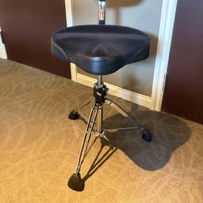 Gibraltar 9608MB 16" Cordura Saddle Drum Throne w/Backrest (Used) image 1