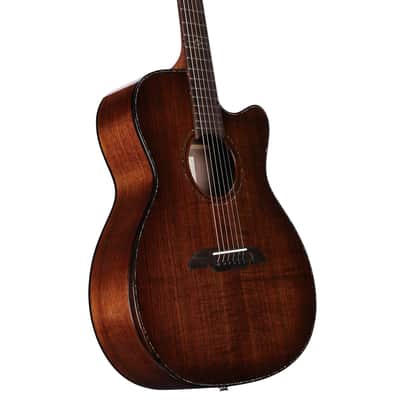 Alvarez MFA77CEARSHB Folk Acousstic / Electric Guitar in Shadowburst Finish image 4