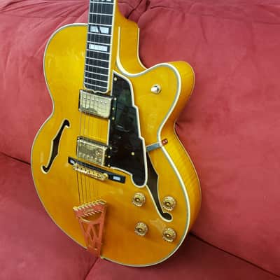 D'Angelico NYL-2DH  Blonde With Case image 11