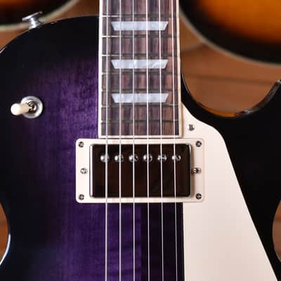 Gibson Les Paul Studio Figured Dark Purple Burst Exclusive image 7