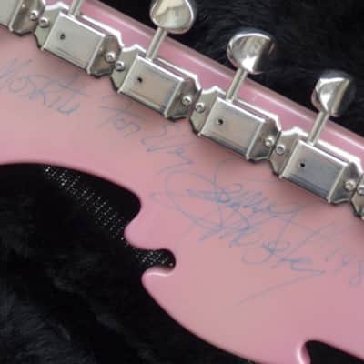 Mosrite Double Axe Prototype 1988 Champagne Pink image 5
