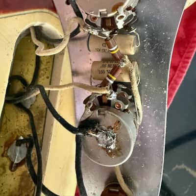 Fender Jazz Bass  1960 - ultra rare & original Stack Knob in an Olympic White Custom Color ! image 23