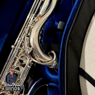 Selmer USA Omega Tenor Sax- mint- rare silver- premium overhaul! image 5