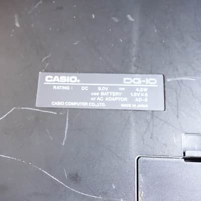 CASIO DG-10 Digital Guitar Synthesizer w/ AC Adapter - Pickup Maintained - E339 image 13