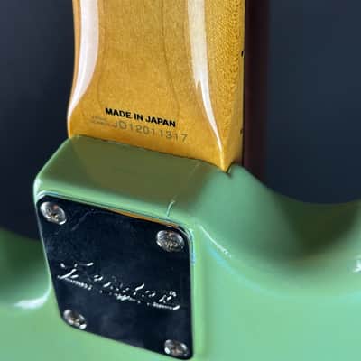 Used 2012 Fender MIJ Kurt Cobain Mustang Sonic Blue (No trem arm) w/case TSU24260 image 11