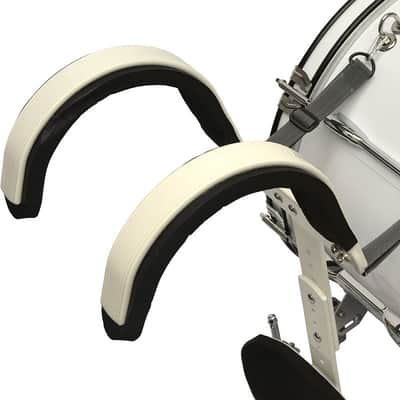 Trixon Field Series Marching Bass Drum 26×12 - White image 5