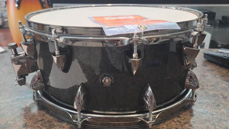 O.C.D.P Orange County Drums & Percussion 14x6 Snare Drum - Black Sparkle image 1