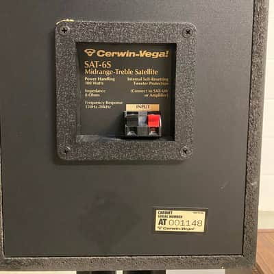 Cerwin-Vega SAT 6W Walnut image 4