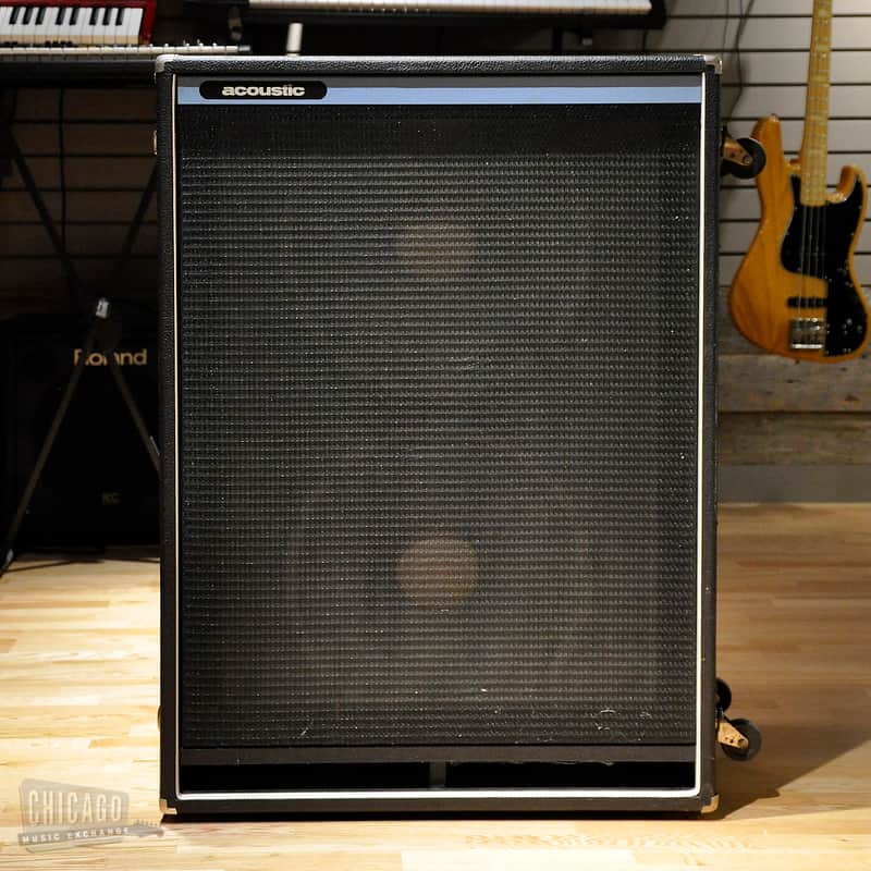 Acoustic 2x15 Bass Cabinet - Used image 1