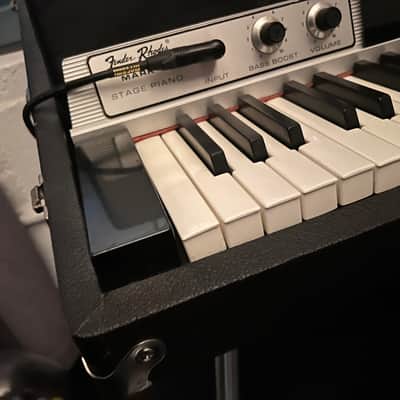 Fender Rhodes Mark I Stage 73-Key Electric Piano 1969 - 1974 - Black Rounded Top image 6