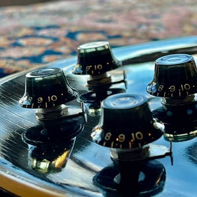 Rock Star owned 1956 Gibson Les Paul Custom Black Beauty Alnico-V image 9