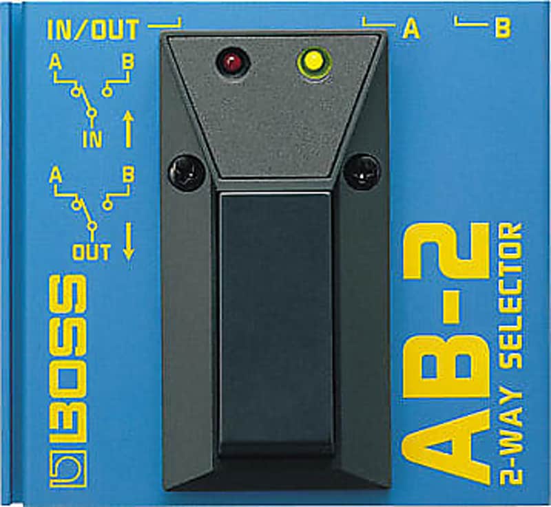 New Old Stock Boss AB-2 2-Way Selector 2002 - Present - Blue image 1