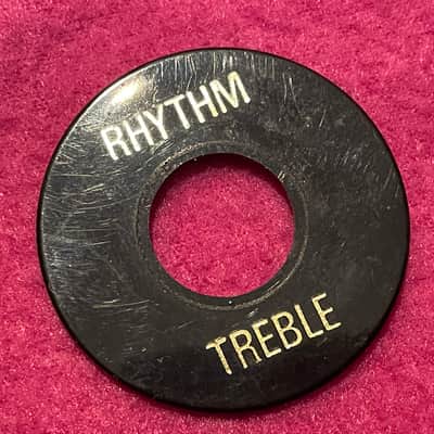 vintage Gibson 1970's 1978 1980 switch ring poker chip for Les Paul Custom paf switchcraft  usa 1979 1977 1976 image 6