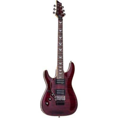 Schecter Schecter 2010 Omen Extreme-FR LH Guitar, Black Cherry image 2