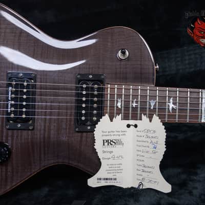 PRS Tremonti Trans black Black Flame Maple Top 2001 w/OHSC (Top Refin) image 11