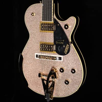 Gretsch G6134TG-LTD Limited Edition Penguin With String-Thru Bigsby Champagne Sparkle (332) image 1
