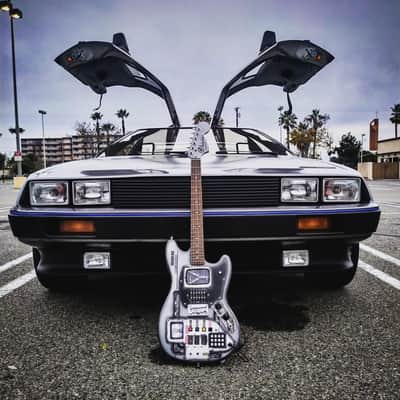 Mustang Custom Shop Back to the Future Guitar image 4
