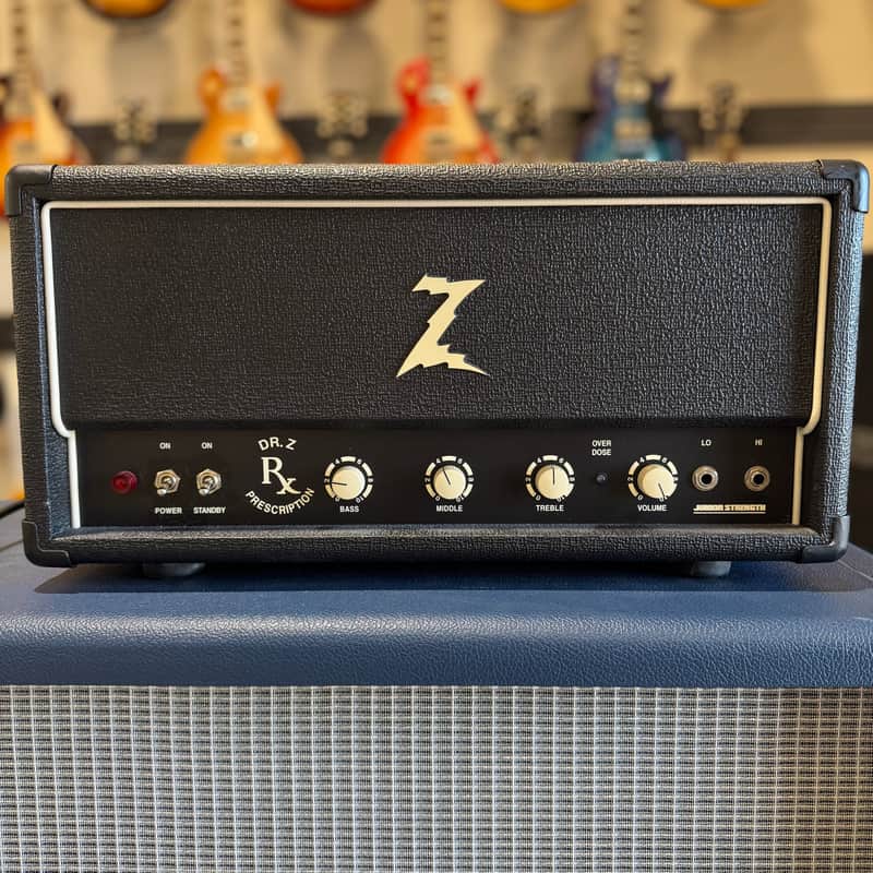 Used Dr Z Prescription JR 18 Watt Guitar Amplifier Head w/footswitch TSS6775