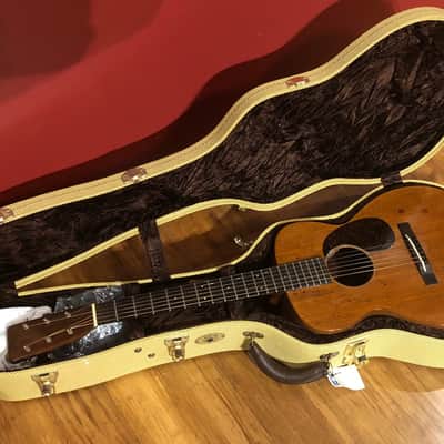 Martin O-17 guitar - 1934 - Pre War 0-17 All Mahogany - custom Cedar Creek tweed case - restored by image 19