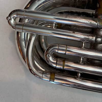 Blessing BM311S Silver-Plated Marching Baritone – Good Condition, Original Case image 11