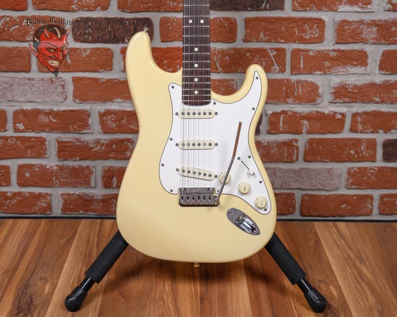 Fender American Standard Stratocaster Olympic White 1987 w/OHSC image 1