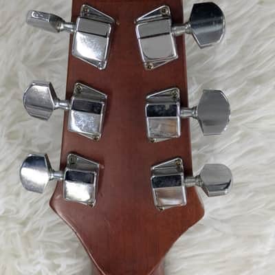 Vintage Aria LW15E Acoustic Electric Guitar Made in Japan Natural with Gig Bag image 5