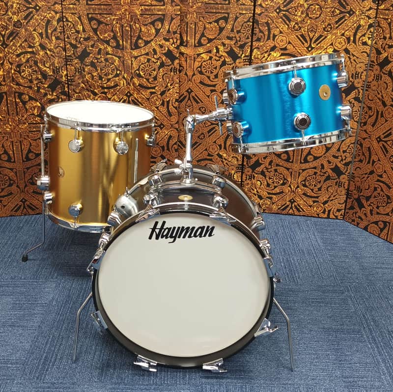 Hayman Vibrasonic 1970s Jelly-Bean Bop Shell Pack – 18″, 14″ & 12″ image 1