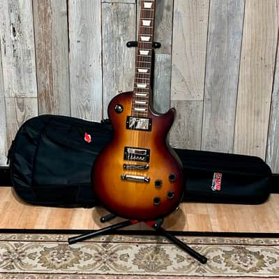2013 Gibson LPJ Rubbed Vintage Burst, Fresh Pro Setup, Plays Amazing and Ships Out Fast ! image 15
