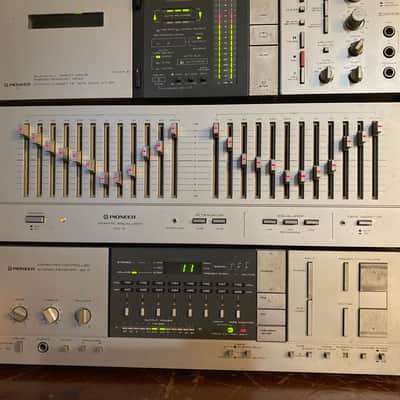 Pioneer receiver equalizer and deck cassette Sx7 sg9 ct9r image 8