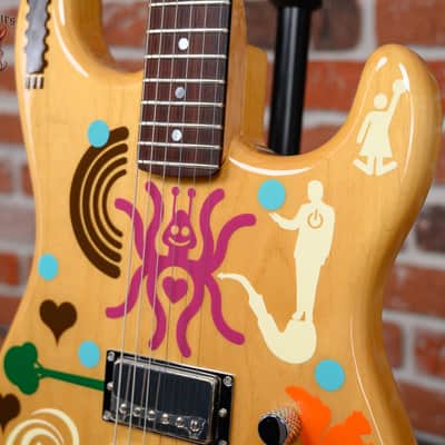 Fender Custom Shop The Disaffected Stratocaster #8 of 8 Natural with Custom Artwork by Ryan McGinness 2003 w/OHSC image 15